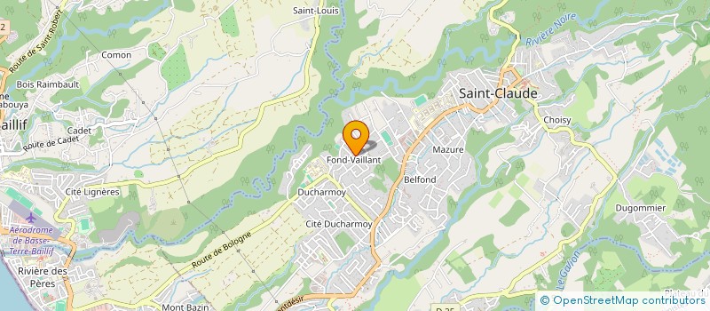localisation de l'entreprise ACS à SAINT-CLAUDE