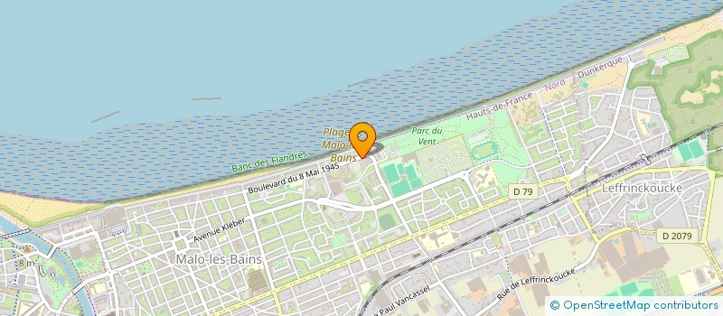 localisation de l'entreprise ACS à DUNKERQUE