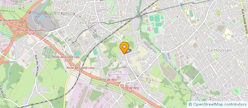 localisation de l'entreprise ACS à VERTOU