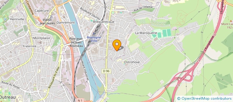 localisation de l'entreprise ACS à BOULOGNE-SUR-MER
