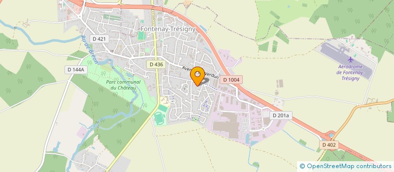 localisation de l'entreprise ACS à FONTENAY-TRESIGNY