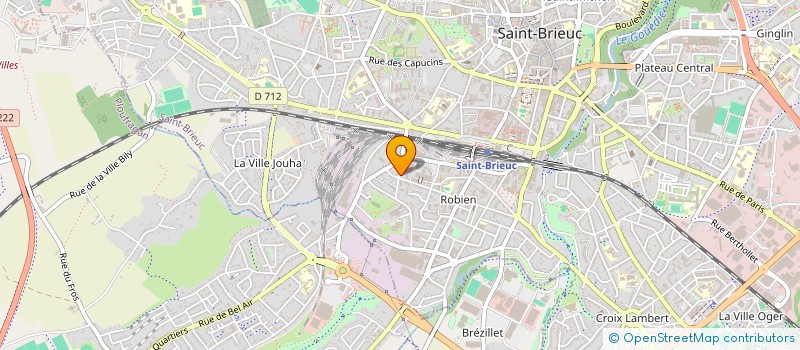 localisation de l'entreprise ACS à SAINT-BRIEUC