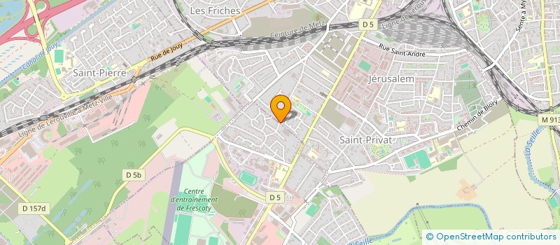 localisation de l'entreprise ACS à MONTIGNY-LES-METZ