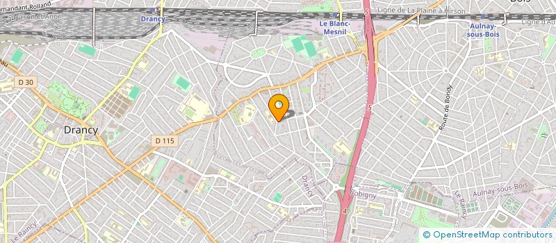 localisation de l'entreprise ACS AGENCEMENT à LE BLANC-MESNIL