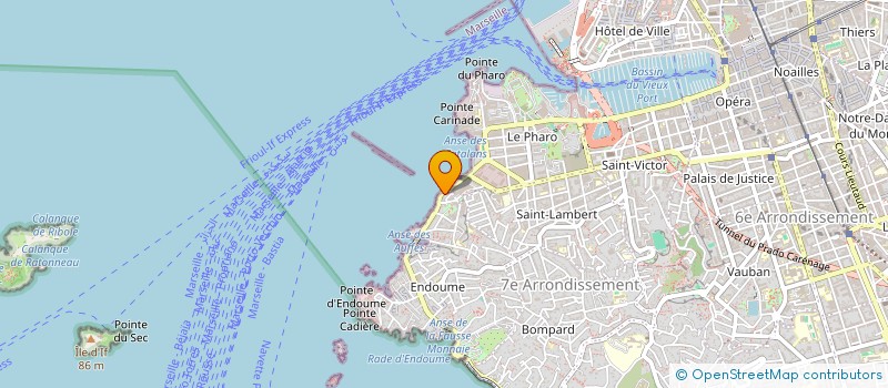 localisation de l'entreprise ACS ART DESIGN  MARSEILLE