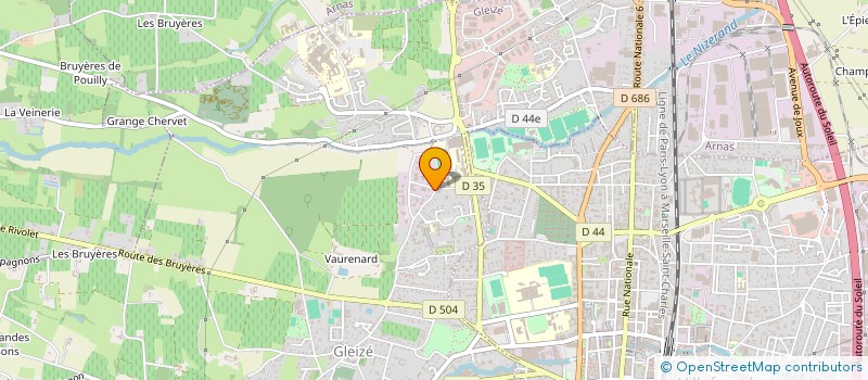 localisation de l'entreprise ACS AUDIT  GLEIZE