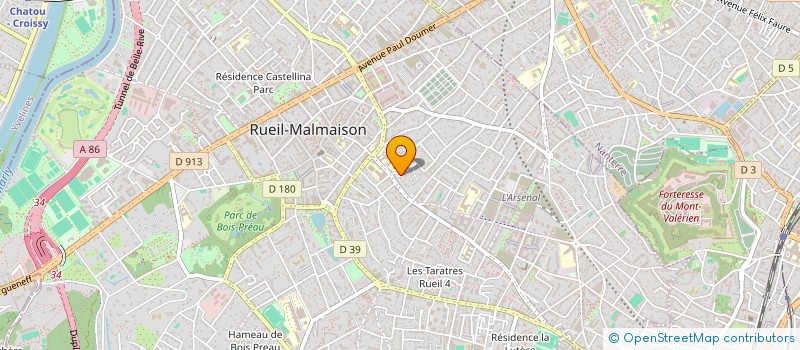 localisation de l'entreprise ACS - AUDIT CONSEIL FINANCE à RUEIL-MALMAISON