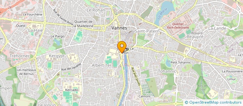 localisation de l'entreprise ACS BAT à VANNES
