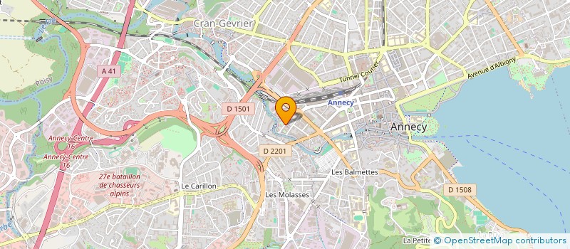 localisation de l'entreprise ACS CONCEPT à ANNECY