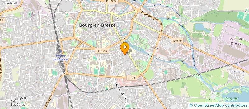 localisation de l'entreprise ACS CONSULTANT à BOURG-EN-BRESSE