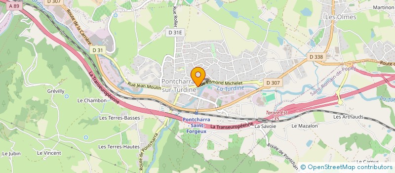 localisation de l'entreprise ACS CONSULTING ET FORMATION  VINDRY-SUR-TURDINE