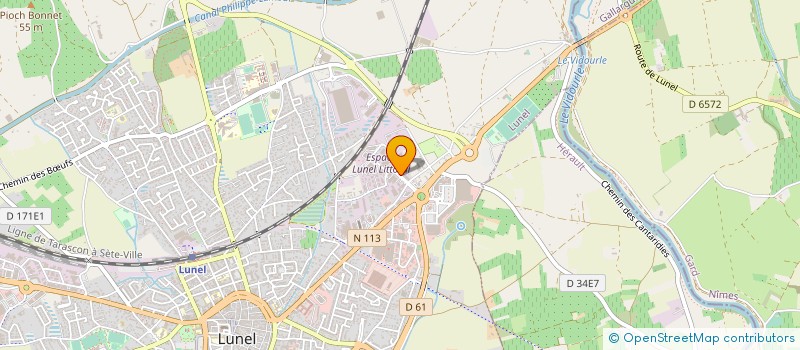 localisation de l'entreprise ACS DIGITAL SOFTWARE  LUNEL