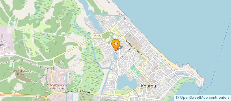 localisation de l'entreprise ACS DOM à KOUROU
