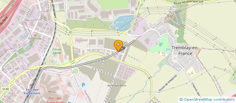 localisation de l'entreprise ACS ENERGIES à TREMBLAY-EN-FRANCE