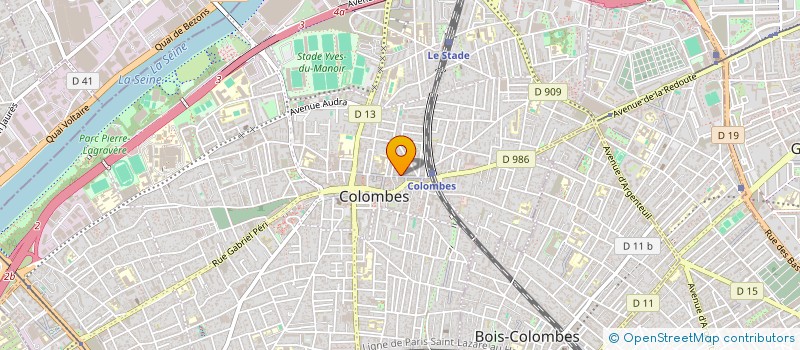 localisation de l'entreprise ACS FAMILY à COLOMBES