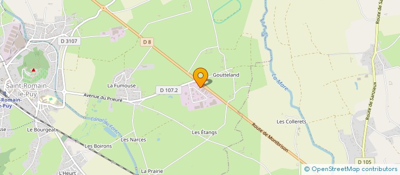 localisation de l'entreprise ACS IMMO  SAINT-ROMAIN-LE-PUY