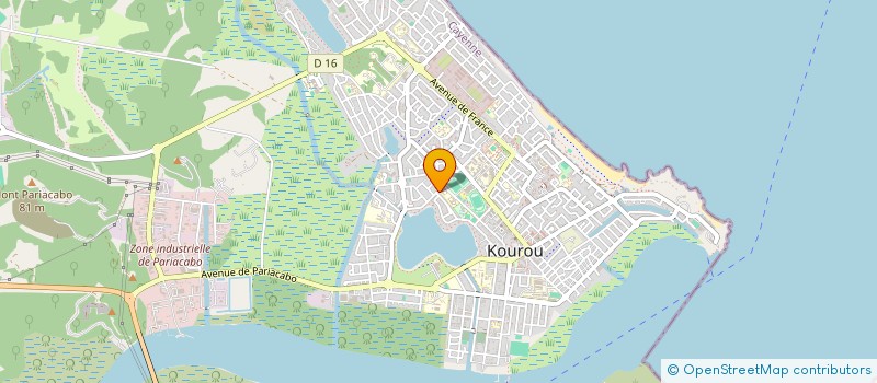 localisation de l'entreprise ACS INNOVATION à KOUROU