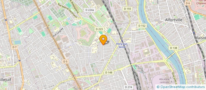 localisation de l'entreprise ACS-LA PLURIEL DU BATIMENT à VITRY-SUR-SEINE