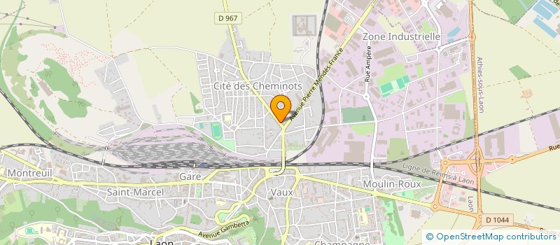 localisation de l'entreprise ACS LAON à LAON