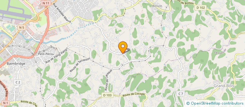 localisation de l'entreprise ACS LOCATION à LES ABYMES