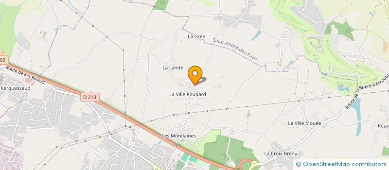 localisation de l'entreprise ACS PATRIMOINE à LA BAULE-ESCOUBLAC