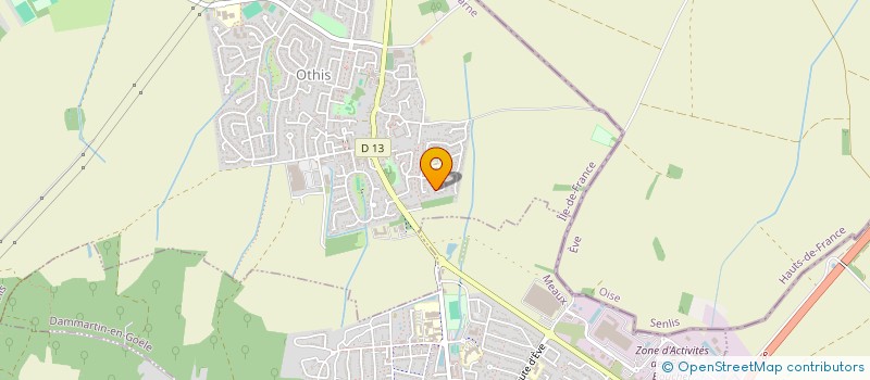 localisation de l'entreprise ACS PIERRE NATURELLE  OTHIS