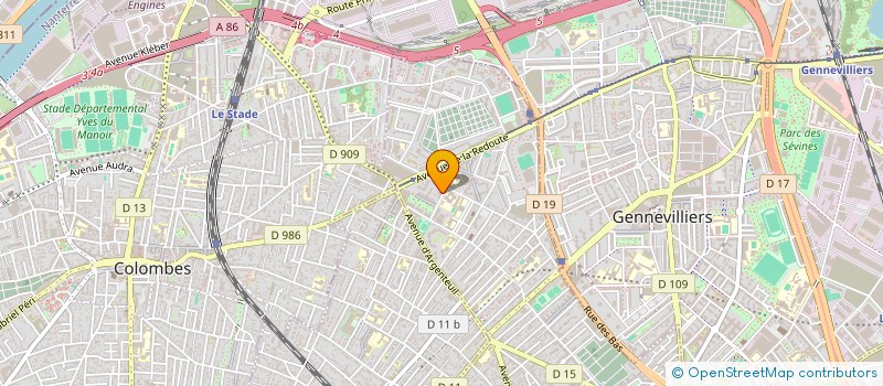 localisation de l'entreprise ACS PROMED à ASNIERES-SUR-SEINE