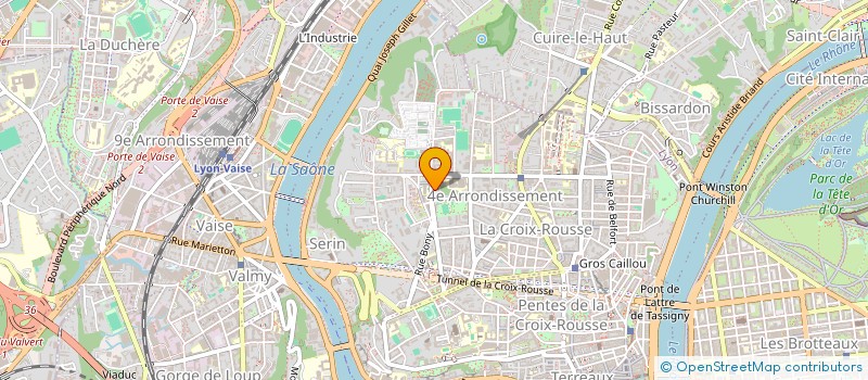 localisation de l'entreprise ACS RH à LYON
