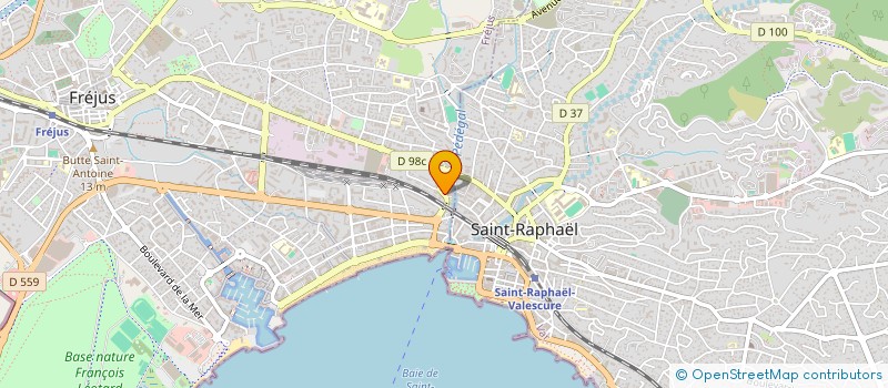 localisation de l'entreprise ACS TRANSPORT à FREJUS