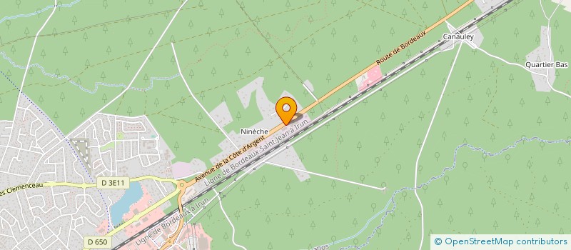 localisation de l'entreprise ACSA INDUSTRIE  BIGANOS