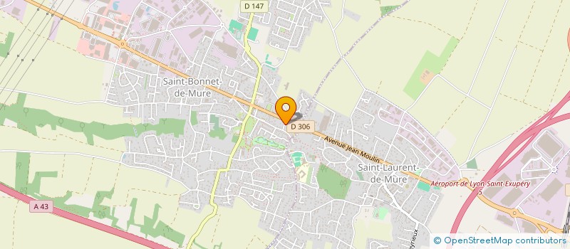 localisation de l'entreprise ACSA SERRURERIE à SAINT-BONNET-DE-MURE