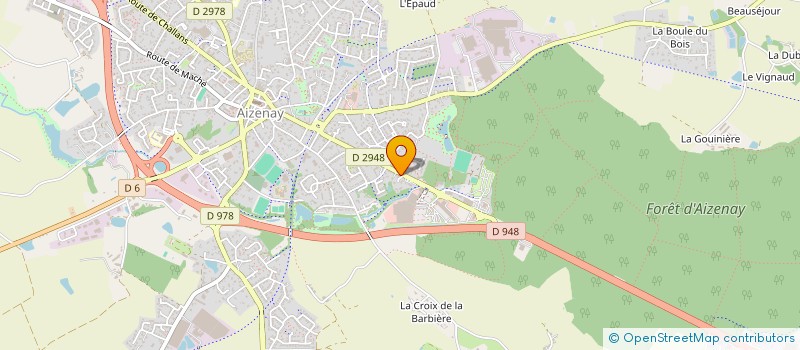 localisation de l'entreprise ACSANTE  AIZENAY