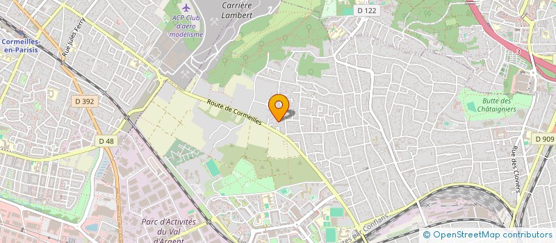 localisation de l'entreprise ACSB à ARGENTEUIL