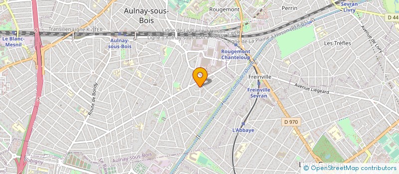 localisation de l'entreprise ACSD à AULNAY-SOUS-BOIS
