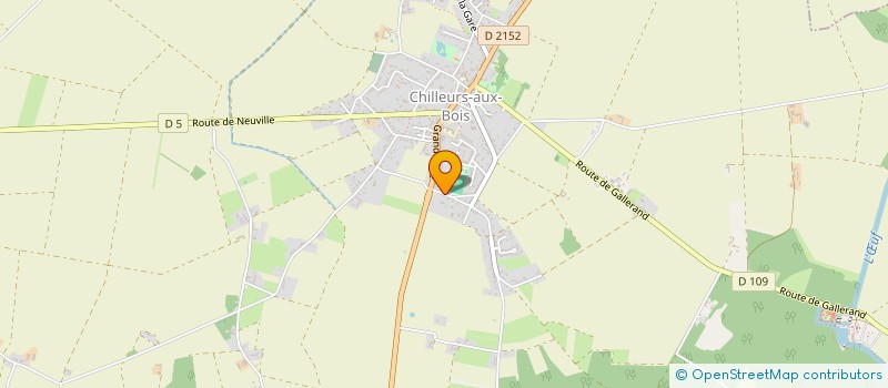 localisation de l'entreprise ACSD IMMO à CHILLEURS-AUX-BOIS