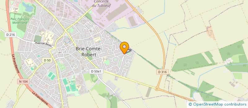 localisation de l'entreprise ACSE à BRIE-COMTE-ROBERT