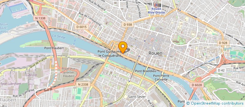 localisation de l'entreprise ACSE INFORMATIQUE à ROUEN