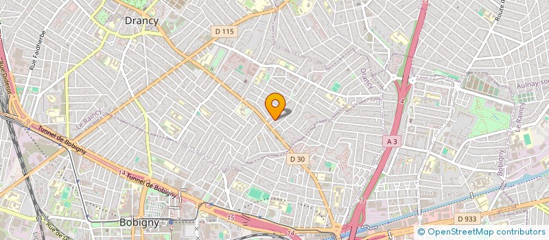 localisation de l'entreprise ACSENS INVEST  PARIS