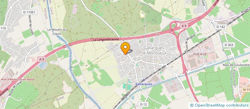 localisation de l'entreprise ACSEO LAB à MONTPELLIER