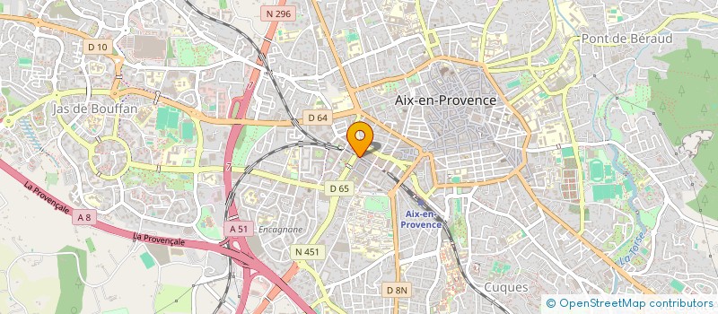 localisation de l'entreprise ACSEP IT SERVICES à AIX-EN-PROVENCE