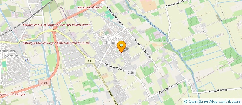 localisation de l'entreprise ACSH à ALTHEN DES PALUDS