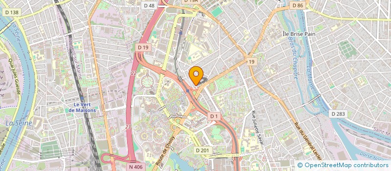 localisation de l'entreprise ACSIM SAS  CRETEIL