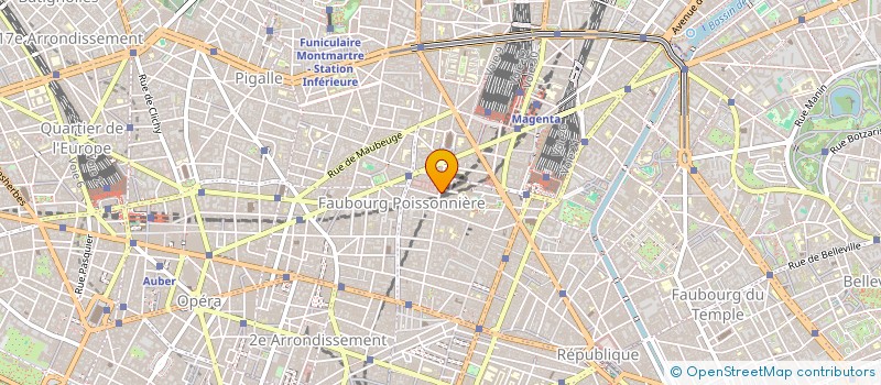 localisation de l'entreprise ACSIS à PARIS