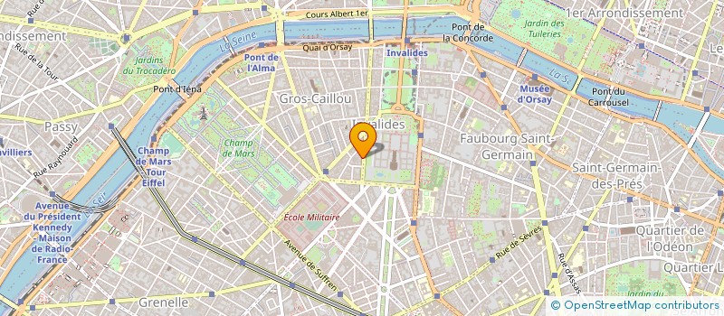 localisation de l'entreprise ACSIX à PARIS