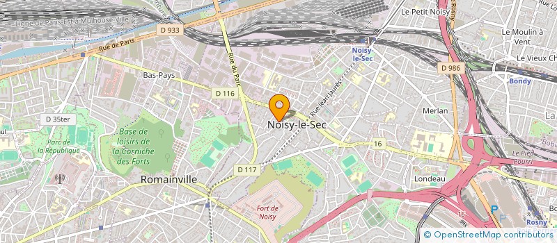 localisation de l'entreprise ACSLIDG à NOISY-LE-SEC