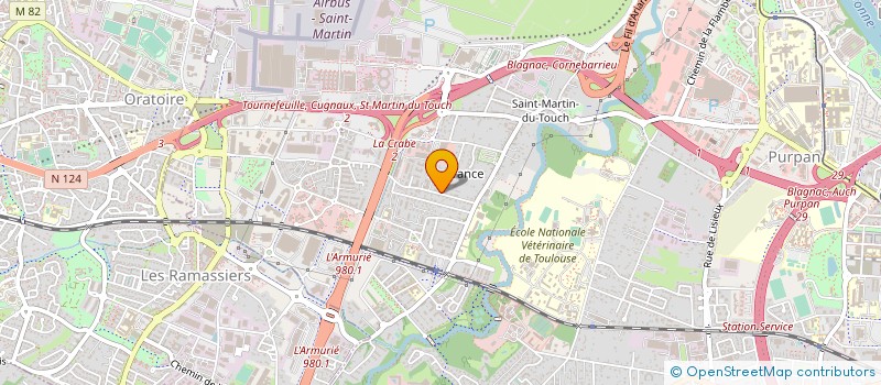 localisation de l'entreprise ACSO à TOULOUSE