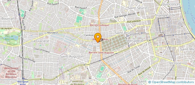 localisation de l'entreprise ACSO REPRESENTATION à BORDEAUX