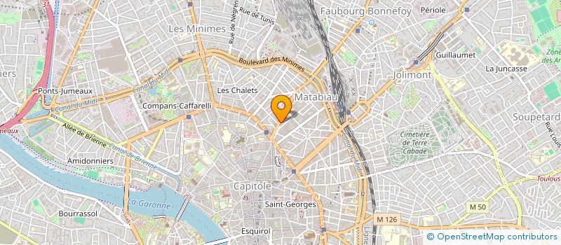 localisation de l'entreprise ACSOL à TOULOUSE