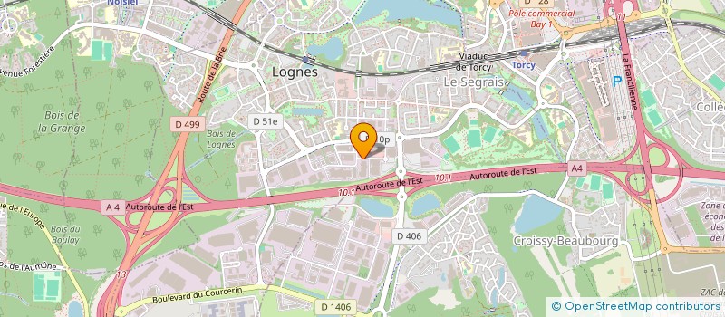 localisation de l'entreprise ACSP ACTION CONTROLE SECURITE PRIVE à LOGNES