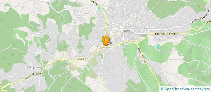 localisation de l'entreprise ACSPGROUP  LORGUES